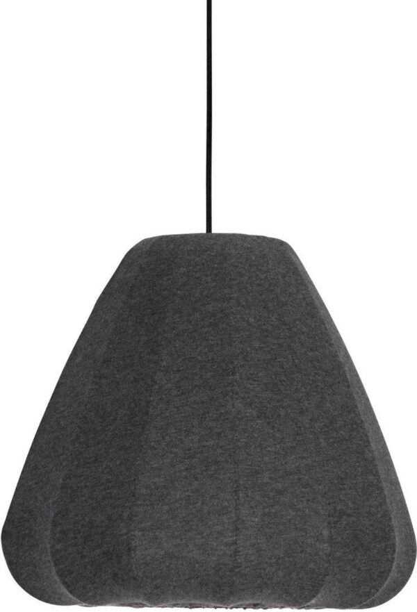 EGLO Barlaston Hanglamp - E27 - Ø 35 cm - Zwart/Grijs - Textiel (9002759439736)