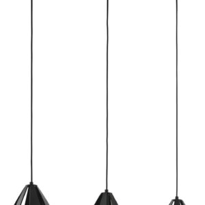 EGLO Carlton 5 Hanglamp - E27 - 80,5 cm - Zwart (9002759437015)