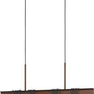 EGLO Townshend 4 Hanglamp - E27 - 70 cm - Bruin (9002759435233)
