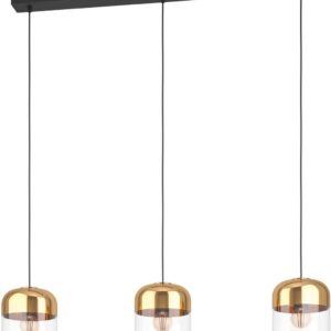 EGLO Maryvilla Hanglamp - E27 - 87 cm - Goud/Zwart (9008606244560)