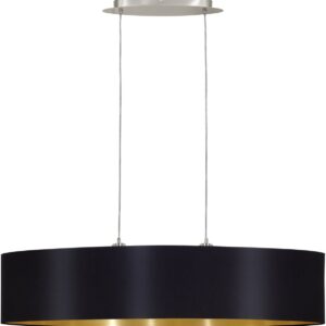 EGLO Maserlo - Hanglamp - 100 cm - Zwart/Goud (9002759316167)