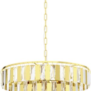 EGLO Erseka Hanglamp - E14 - 48.5 cm - Messing (9002759990978)