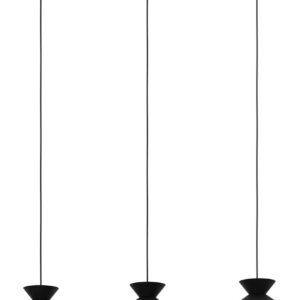 EGLO Grizedale Hanglamp - E27 - 96 cm - Zwart|Goud - Staal (9002759438869)