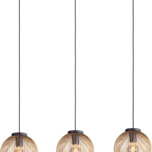 EGLO Venezuela Hanglamp - E27 - 93,5 cm - Goud/Zwart (9008606242795)