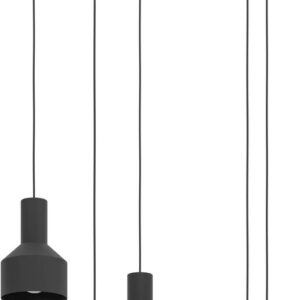 EGLO Casibare Hanglamp - E27 - Ø 71 cm - Zwart (9002759995539)