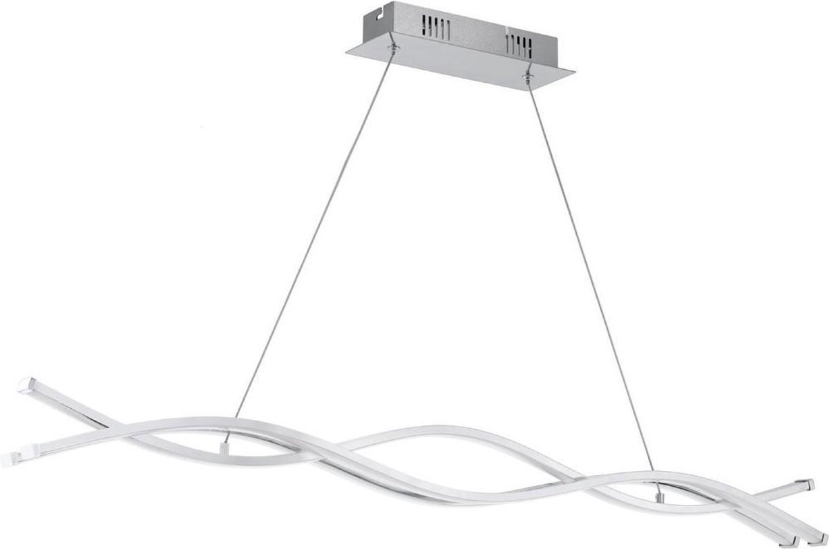 EGLO Lasana 2 - Hanglamp - 3 Lichts - Chroom - Wit (9002759961022)