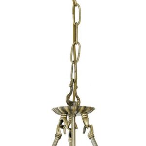 EGLO Savoy - Hanglamp - 1 Lichts - Ø310mm. - Brons - Wit (9002759827472)