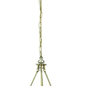 EGLO Savoy - Hanglamp - 3 Lichts - Ø740mm. - Brons - Wit (9002759827489)