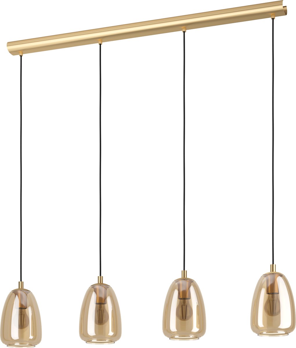 EGLO Alobrase Hanglamp - E27 - 108 cm - Koper/Amber (9002759986490)