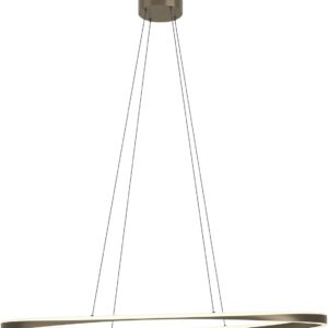 EGLO Camerota Hanglamp - 111 cm - Donker Brons/Wit - Instelbaar wit licht - Dimbaar (9008606391271)