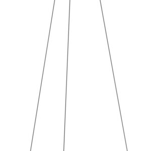 EGLO Camerota Hanglamp - Ø 55 cm - Donker Brons/Wit - Instelbaar wit licht - Dimbaar (9008606391233)