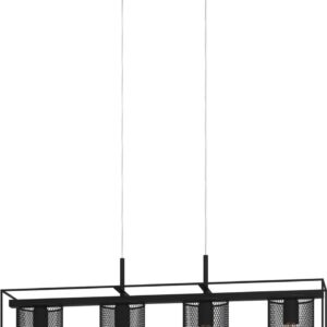 EGLO Catterick Hanglamp - E27 - 91 cm - Zwart (9002759437732)