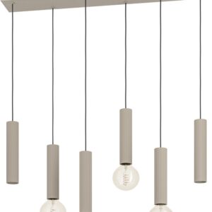 EGLO Fariolo Hanglamp - E27 - GU10 - 96 cm - Zandkleur/Beige (9008606391646)