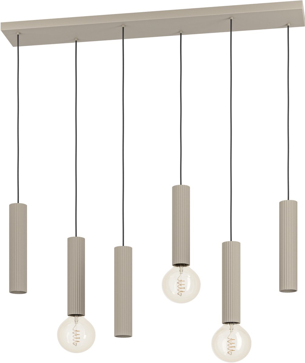 EGLO Fariolo Hanglamp - E27 - GU10 - 96 cm - Zandkleur/Beige (9008606391646)