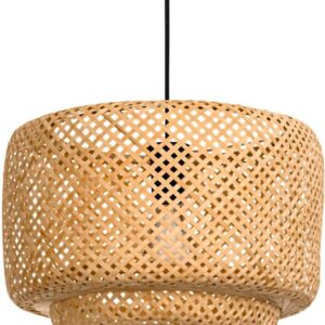 EGLO Hettonle Hanglamp - E27 - Ø 42 cm - Zwart/Hout (9002759438685)