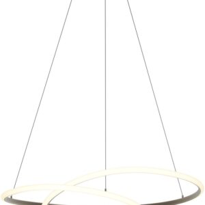 EGLO Racale Hanglamp - Ø 58 cm - Brons - Instelbaar wit licht (warm, neutraal en daglicht) (9008606391400)