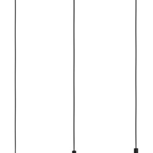 EGLO Roccaforte Hanglamp - E14 - 75 cm - Zwart/Goud (9002759978464)
