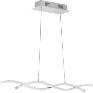 EGLO Lasana 2 - Hanglamp - 2 Lichts - Chroom - Wit (9002759961039)