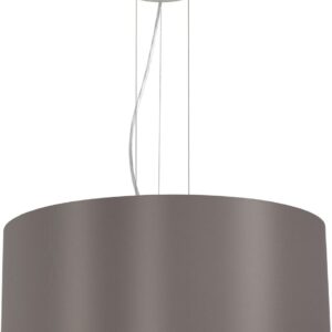 EGLO Maserlo - Hanglamp - 3 Lichts E27 - Ø53 cm - Stof - Cappuccino, Goud (9002759316082)