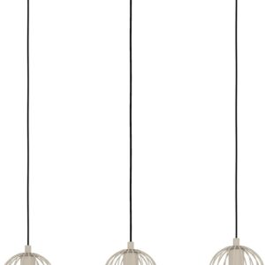 EGLO Newtown Hanglamp - E27 - 70 cm - Zandkleur/Beige (9008606409679)